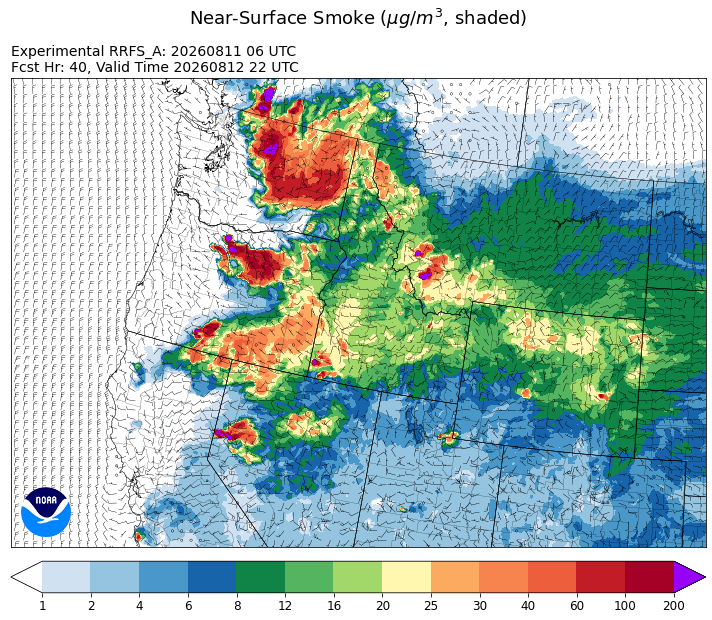 HRRR Smoke Model